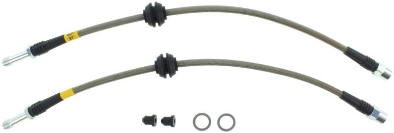 Stoptech - StopTech 09 Audi A4 Sedan / 08 - 10 A5 - S5 Rear Stainless Steel Brake Line Kit - Demon Performance