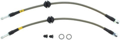 Stoptech - StopTech 09 Audi A4 Sedan / 08 - 10 A5 - S5 Rear Stainless Steel Brake Line Kit - Demon Performance