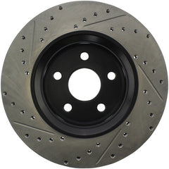 Stoptech - StopTech 11 - 12 Dodge Durango Sport Drilled & Slotted Front Driver - Side Brake Rotor - Demon Performance