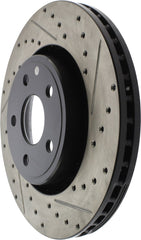 Stoptech - StopTech 11 - 12 Dodge Durango Sport Drilled & Slotted Front Driver - Side Brake Rotor - Demon Performance