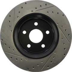 Stoptech - StopTech 11 - 12 Dodge Durango Sport Drilled & Slotted Front Passenger - Side Brake Rotor - Demon Performance