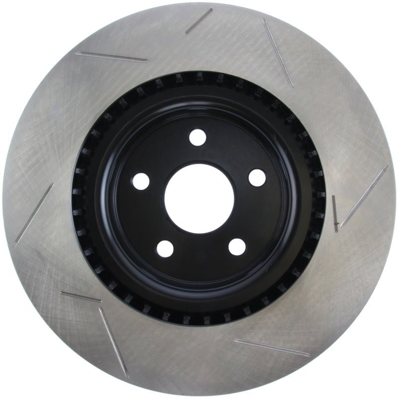 Stoptech - StopTech 12 - 13 Jeep SRT8 Front Right Slotted Sport Brake Rotor - Demon Performance