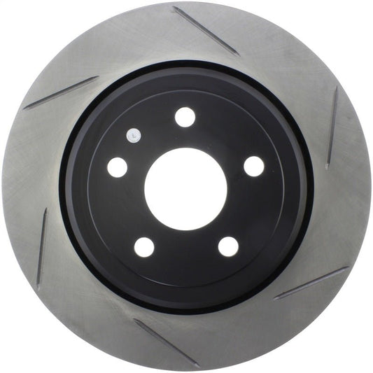 Stoptech - StopTech 12 - 13 Jeep SRT8 Rear Left Slotted Sport Brake Rotor - Demon Performance