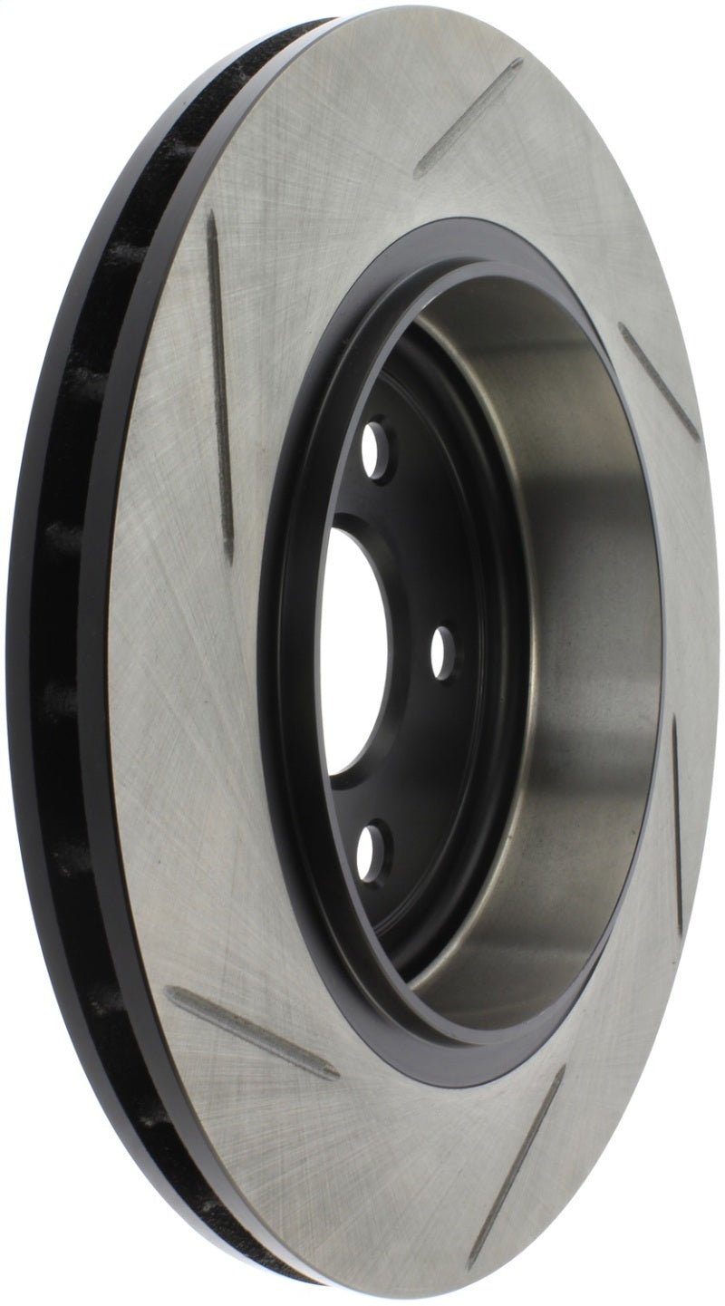 Stoptech - StopTech 12 - 13 Jeep SRT8 Rear Left Slotted Sport Brake Rotor - Demon Performance