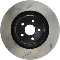 Stoptech - StopTech 12 - 18 Jeep Grand Cherokee SRT8 (380mm Front Disc) Front Left Slotted Sport Brake Rotor - Demon Performance