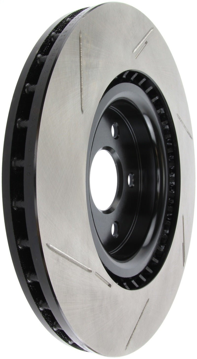 Stoptech - StopTech 12 - 18 Jeep Grand Cherokee SRT8 (380mm Front Disc) Front Left Slotted Sport Brake Rotor - Demon Performance