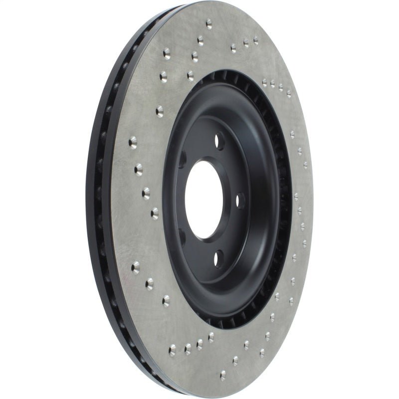 Stoptech - StopTech 12 Audi A6 Quattro/11 - 12 A7 Quattro/13 Q5/7 - 11/13 S4/12 S5 Rear Left Drilled Cryo Rotor - Demon Performance