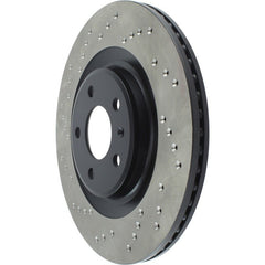 Stoptech - StopTech 12 Audi A6 Quattro/11 - 12 A7 Quattro/13 Q5/7 - 11/13 S4/12 S5 Rear Right Drilled Cryo Rotor - Demon Performance