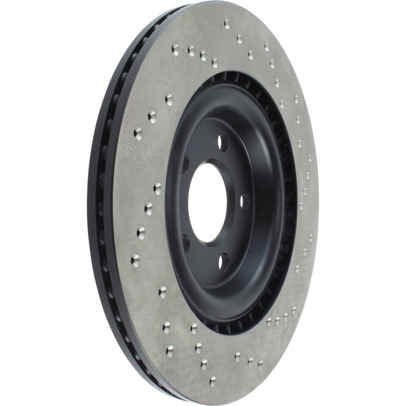 Stoptech - StopTech 12 Audi A6 Quattro/11 - 12 A7 Quattro/13 Q5/7 - 11/13 S4/12 S5 Rear Right Drilled Cryo Rotor - Demon Performance