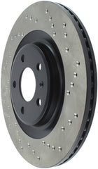 Stoptech - StopTech 12 Audi S4 Rear Left Drilled Rotor - Demon Performance