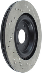 Stoptech - StopTech 12 Audi S4 Rear Right Drilled Rotor - Demon Performance