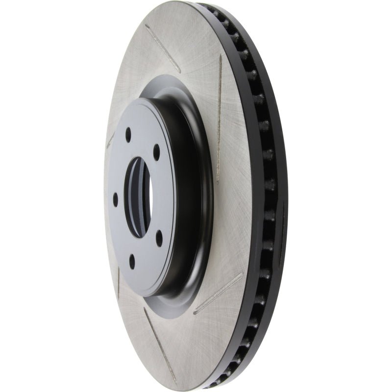 Stoptech - StopTech 13 - 15 Nissan Pathfinder Slotted Front Left Rotor - Demon Performance