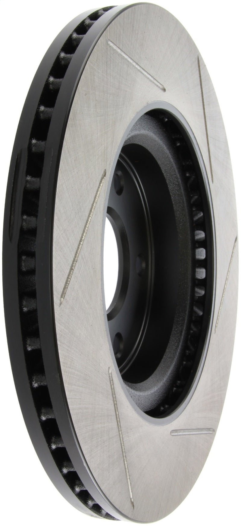 Stoptech - StopTech 13 - 15 Nissan Pathfinder Slotted Front Right Rotor - Demon Performance