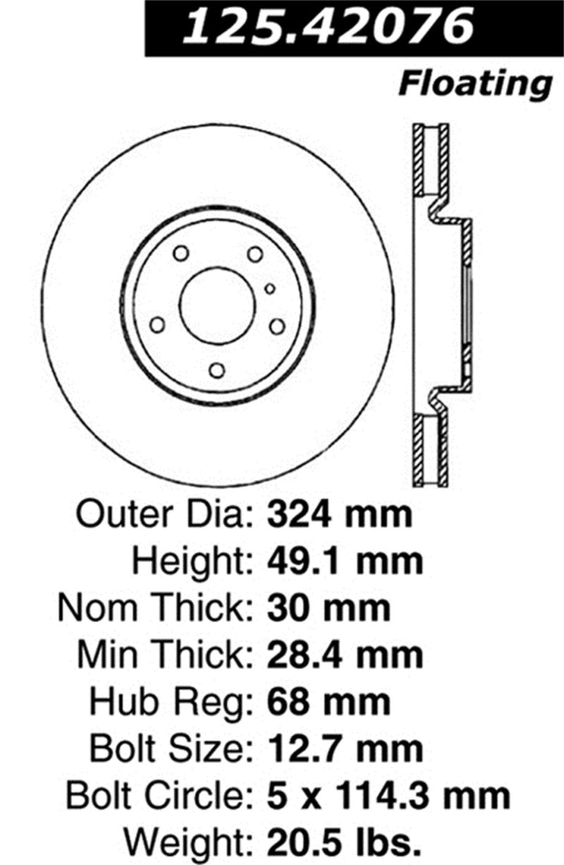 Stoptech - Stoptech 6/02 - 08 350z/ 8/02 - 04 G35 w/ Brembo Front CRYO - STOP Rotors - Demon Performance