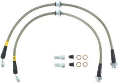 Stoptech - StopTech 89 - 1/98 Nissan 240SX Stainless Steel Front Brake Lines - Demon Performance
