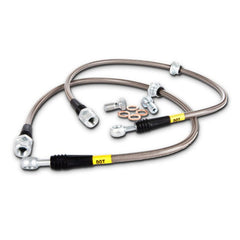 Stoptech - StopTech 89 - 1/98 Nissan 240SX Stainless Steel Front Brake Lines - Demon Performance