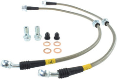 Stoptech - StopTech 89 - 1/98 Nissan 240SX Stainless Steel Front Brake Lines - Demon Performance
