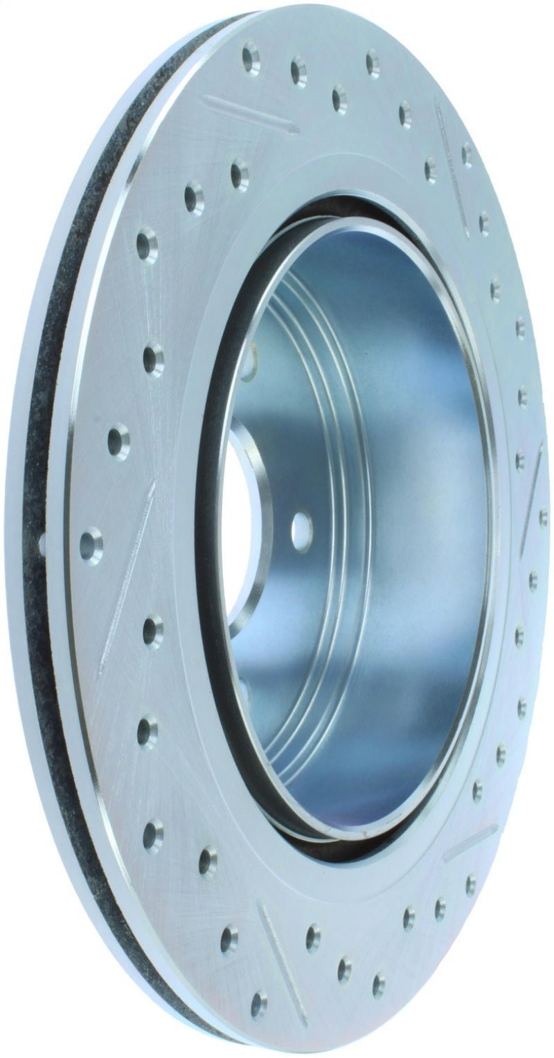 Stoptech - StopTech 89 - 96 Nissan 300ZX Select Sport Slotted & Drilled Right Rear Brake Rotor - Demon Performance