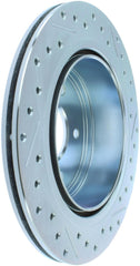 Stoptech - StopTech 89 - 96 Nissan 300ZX Select Sport Slotted & Drilled Right Rear Brake Rotor - Demon Performance