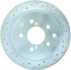 Stoptech - StopTech 89 - 96 Nissan 300ZX Select Sport Slotted & Drilled Right Rear Brake Rotor - Demon Performance