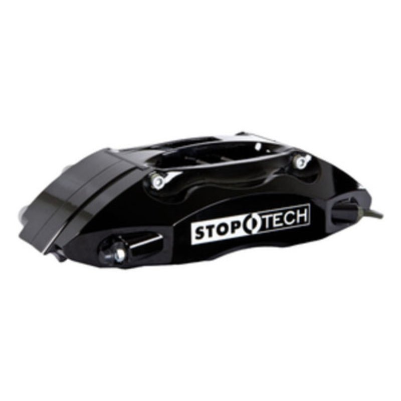 Stoptech - StopTech 90 - 96 300zx Front BBK w/ Black ST - 40 Calipers Slotted 332x32 Rotors Pads and SS Lines - Demon Performance