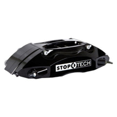 Stoptech - StopTech 90 - 96 300zx Front BBK w/ Black ST - 40 Calipers Slotted 332x32 Rotors Pads and SS Lines - Demon Performance