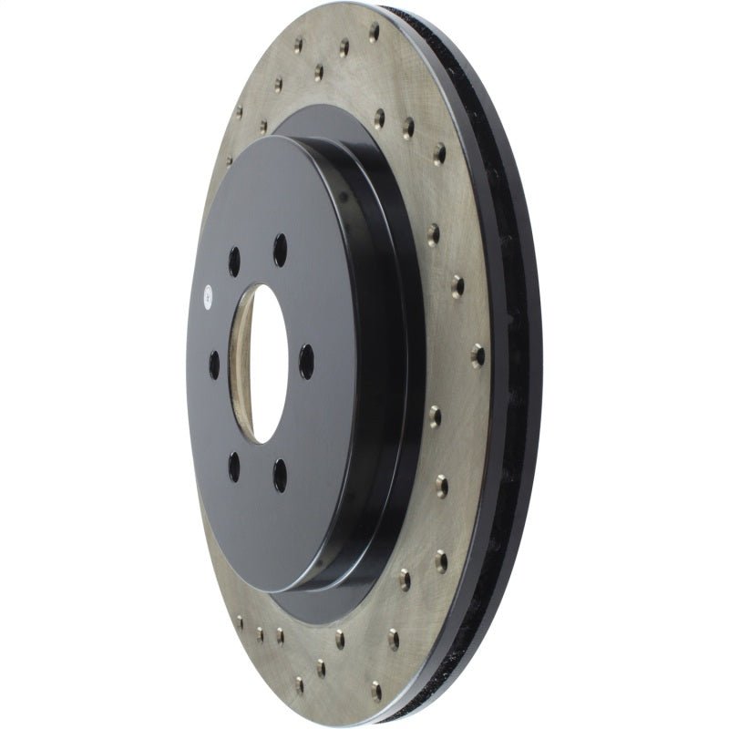 Stoptech - StopTech 92 - 02 Dodge Viper Drilled Rear Right Cryo Rotor - Demon Performance