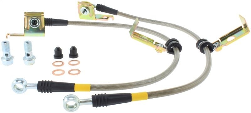 Stoptech - StopTech 95 - 00 Dodge Viper Stainless Steel Rear Brake Line Kit - Demon Performance