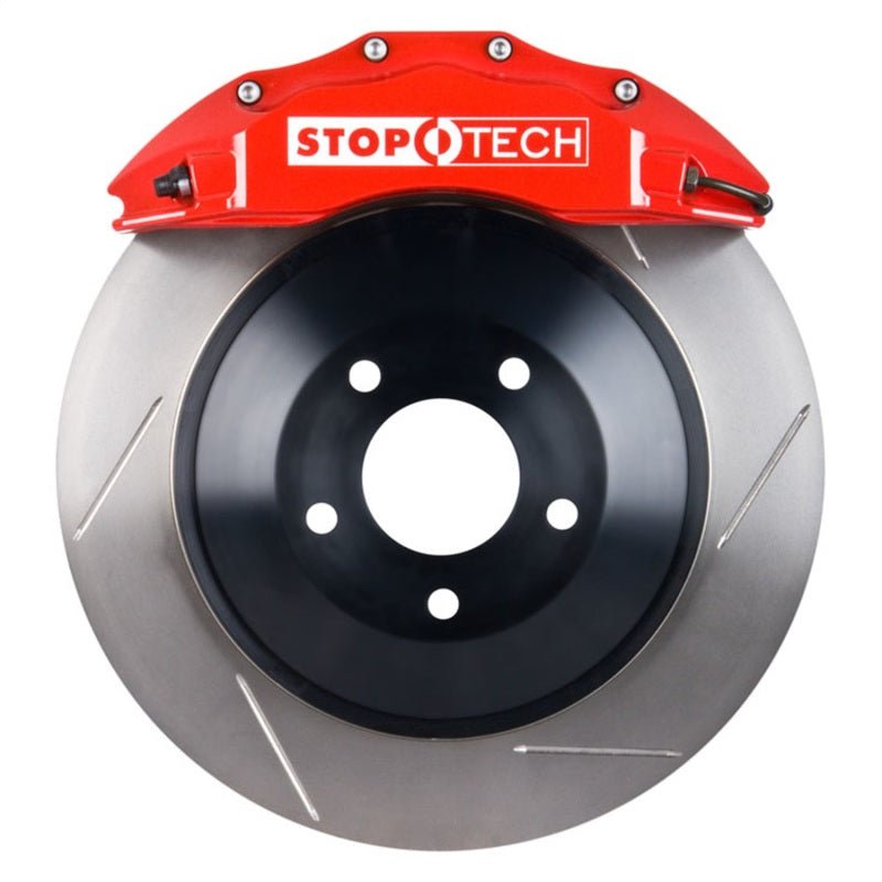 Stoptech - StopTech Chrysler 300C Front Touring 1 - Piece BBK w/ Red ST - 60 Calipers Slotted Rotor - Demon Performance