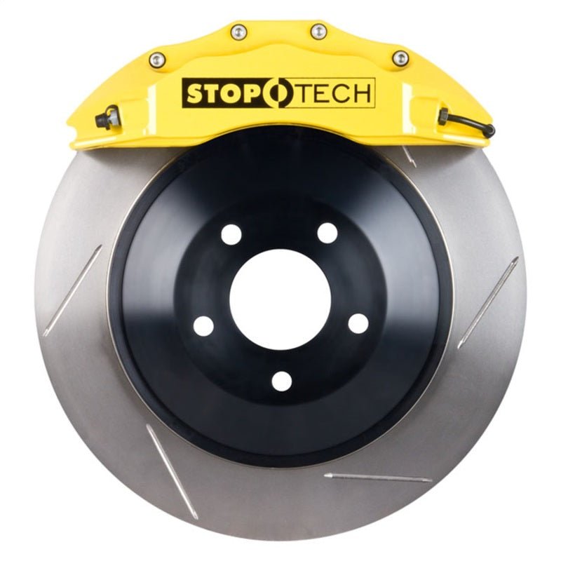 Stoptech - StopTech Chrysler 300C Front Touring 1 - Piece BBK w/ Yellow ST - 60 Calipers Slotted Rotor - Demon Performance