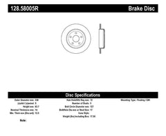 Stoptech - StopTech Drilled Sport Brake Rotor 11 - 17 Jeep Grand Cherokee (Excludes SRT8) - Demon Performance