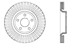 Stoptech - StopTech Drilled Sport Brake Rotor 11 - 17 Jeep Grand Cherokee (Excluding SRT8) - Demon Performance