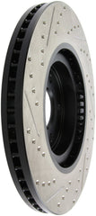 Stoptech - StopTech Infiniti G37 / Nissan 370Z SportStop Slotted & Drilled Front Left Rotor - Demon Performance