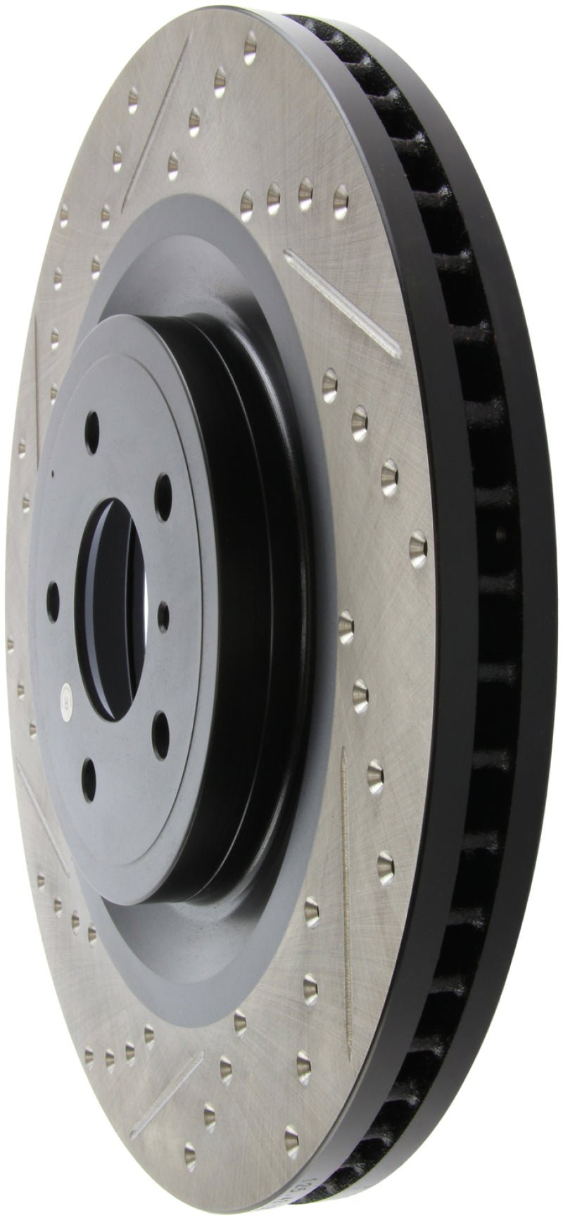 Stoptech - StopTech Infiniti G37 / Nissan 370Z SportStop Slotted & Drilled Front Right Rotor - Demon Performance