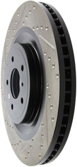 Stoptech - StopTech Infiniti G37 / Nissan 370Z SportStop Slotted & Drilled Front Right Rotor - Demon Performance