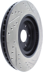 Stoptech - StopTech Infiniti G37 / Nissan 370Z SportStop Slotted & Drilled Front Right Rotor - Demon Performance