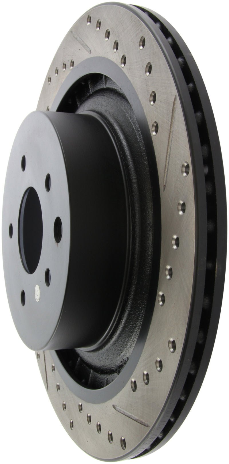 Stoptech - StopTech Infiniti G37 / Nissan 370Z SportStop Slotted & Drilled Rear Left Rotor - Demon Performance