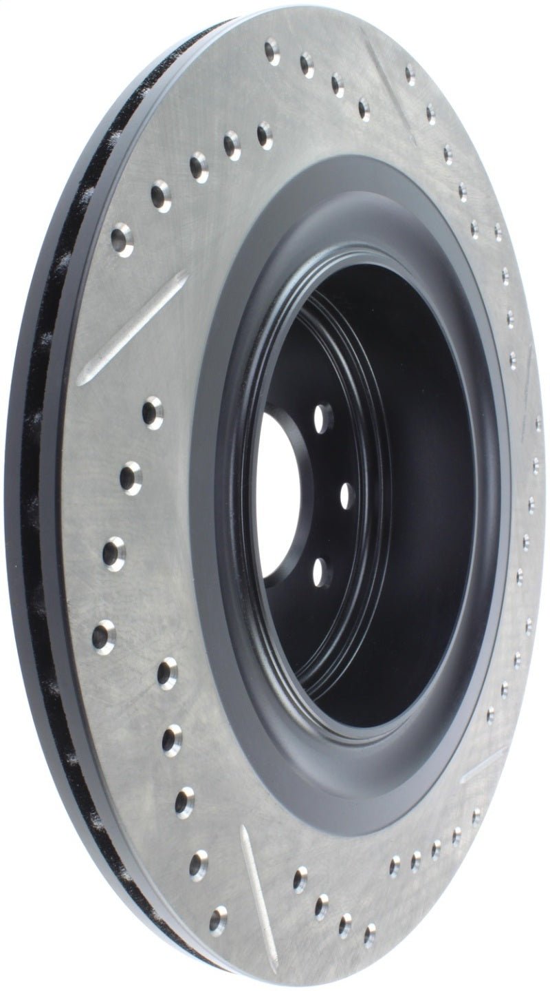 Stoptech - StopTech Infiniti G37 / Nissan 370Z SportStop Slotted & Drilled Rear Right Rotor - Demon Performance