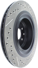 Stoptech - StopTech Infiniti G37 / Nissan 370Z SportStop Slotted & Drilled Rear Right Rotor - Demon Performance