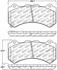 Stoptech - StopTech Performance Brake Pads - Demon Performance