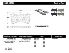 Stoptech - StopTech Performance Porsche Brake Pads - Demon Performance