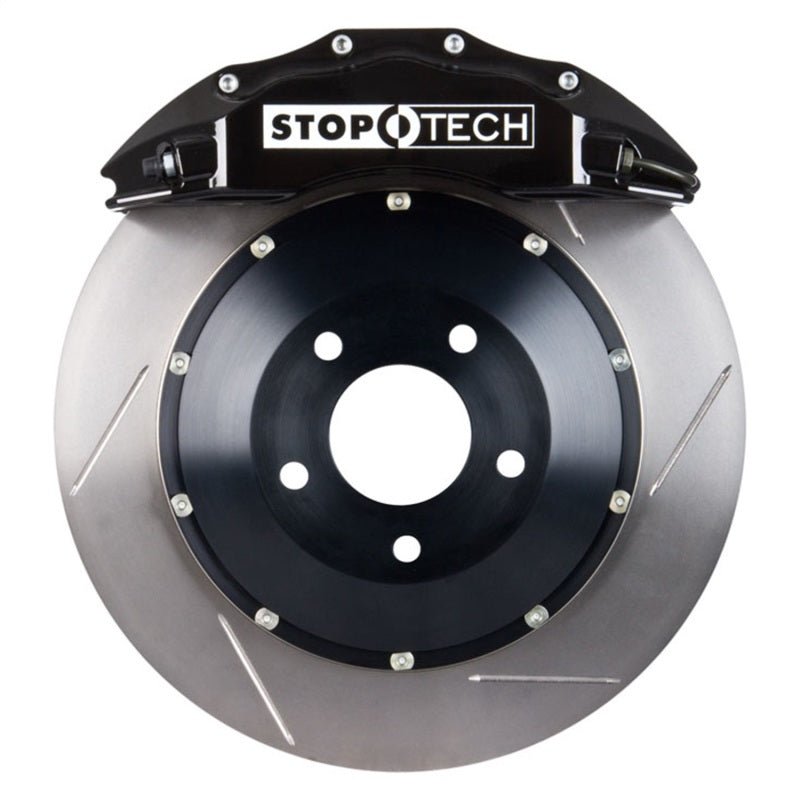 Stoptech - StopTech Porsche 911 05 - 10 Carrera Front BBK ST - 60 Caliper Black / 2pc Slotted 380x32mm Rotor - Demon Performance