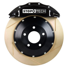 Stoptech - StopTech Porsche 911 05 - 10 Carrera Front BBK ST - 60 Caliper Black / 2pc Zinc Slotted 355x35mm Rotor - Demon Performance