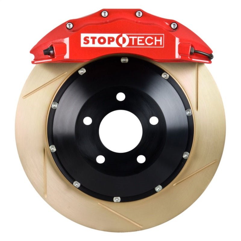 Stoptech - StopTech Porsche 911 05 - 10 Carrera Front BBK ST - 60 Caliper Red / 2pc Zinc Slotted 355x35mm Rotor - Demon Performance