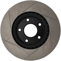 Stoptech - StopTech Power Slot 03 - 05 350Z / 03 - 04 G35 / 03 - 05 G35X SportStop Slotted Front Left Rotor - Demon Performance