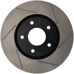 Stoptech - StopTech Power Slot 03 - 05 350Z / 03 - 04 G35 / 03 - 05 G35X SportStop Slotted Front Right Rotor - Demon Performance