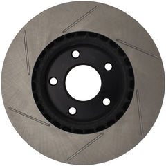 Stoptech - StopTech Power Slot 03 - 05 350Z / 03 - 04 G35 / 03 - 05 G35X SportStop Slotted Front Right Rotor - Demon Performance