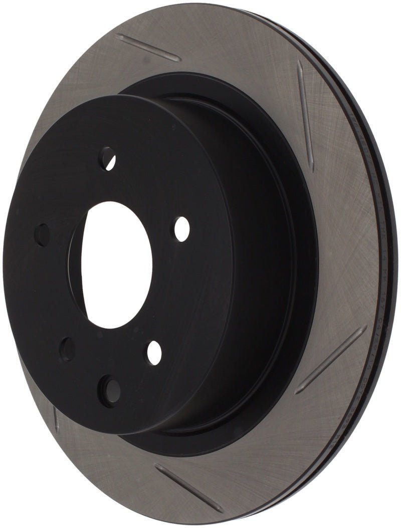 Stoptech - StopTech Power Slot 03 - 05 350Z / 03 - 04 G35 / 03 - 05 G35X SportStop Slotted Rear Left Rotor - Demon Performance