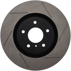 Stoptech - StopTech Power Slot 03 - 07 350z/ 03 - 04 G35 w/ Brembo SportStop Slotted Front Left Rotor - Demon Performance