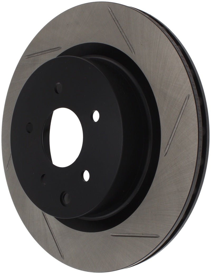 Stoptech - StopTech Power Slot 03 - 07 350z/ 03 - 04 G35 w/ Brembo SportStop Slotted Rear Right Rotor - Demon Performance